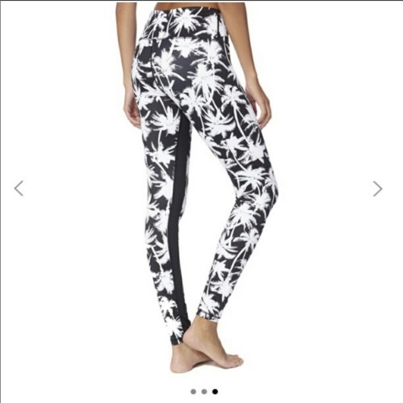 Carbon38 L’urv Palm Paradise Tropical Aloha Hawaiian High Rise Leggings - Picture 5 of 10